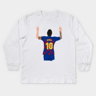 Lionel Messi Kids Long Sleeve T-Shirt